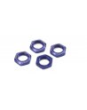 IFW472BL Wheel Nut (Blue/4pcs/for Serration) IFW472BL  - KYOSHO RC